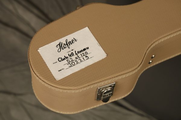 2007 Hofner Limited Edition John Lennon signature Club 40 reissue - Image 42
