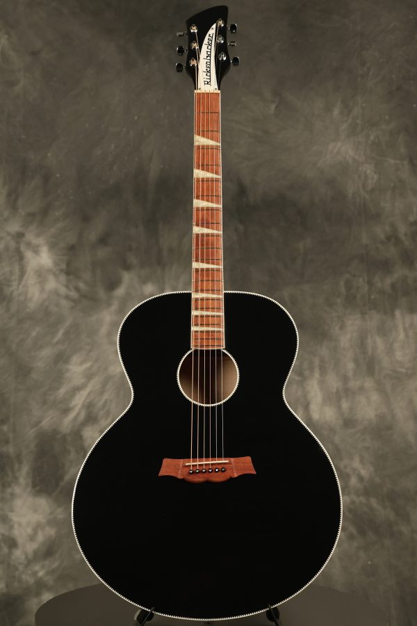 2006 Rickenbacker 700C Comstock jumbo flattop Jetglo - Image 3