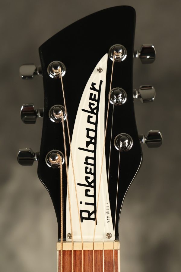 2006 Rickenbacker 700C Comstock jumbo flattop Jetglo - Image 4