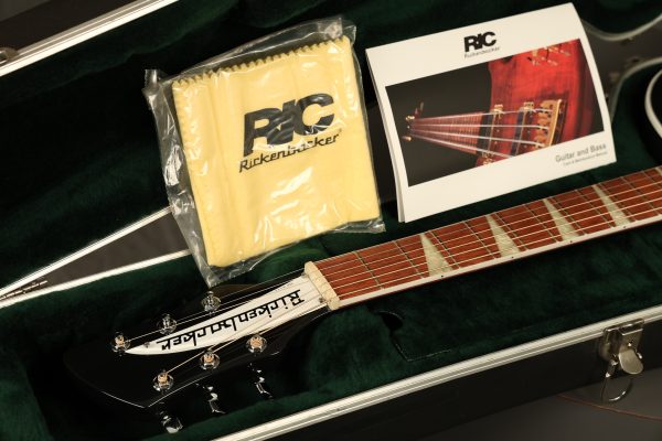 2006 Rickenbacker 700C Comstock jumbo flattop Jetglo - Image 33