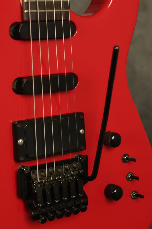 1987 Gibson WRC Wayne Charvel WC Ferrari Red - Image 10