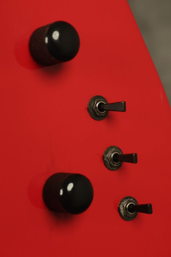 1987 Gibson WRC Wayne Charvel WC Ferrari Red - Image 17
