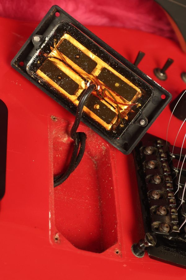 1987 Gibson WRC Wayne Charvel WC Ferrari Red - Image 89