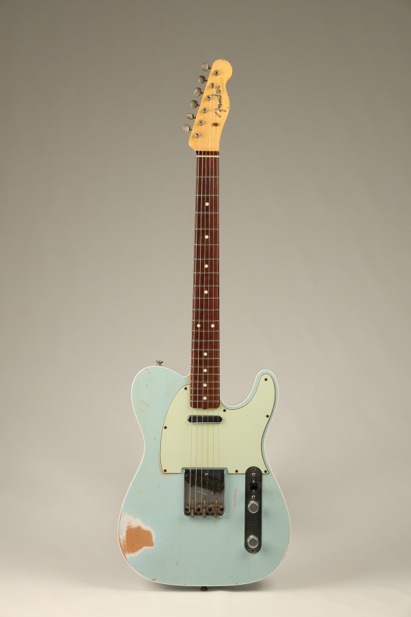 2012 Fender Masterbuilt 60 Custom Telecaster Sonic Blue Custom Shop Heavy Relic Dennis Galuszka