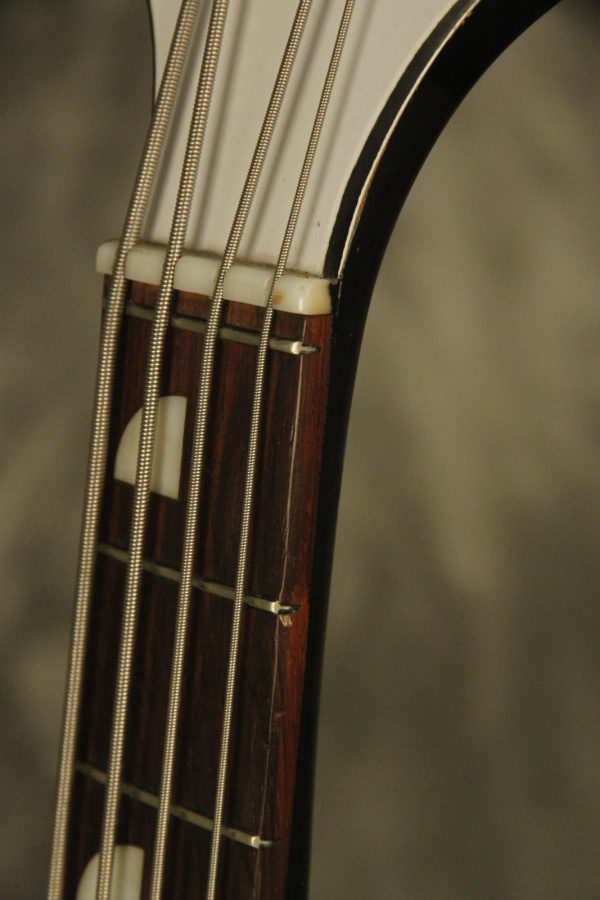 1964 National Val-Pro 85 Reso-Glass short-scale Bass White - Image 15