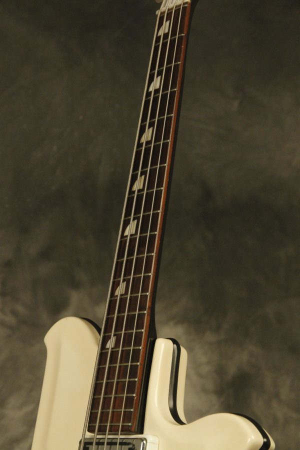 1964 National Val-Pro 85 Reso-Glass short-scale Bass White - Image 16