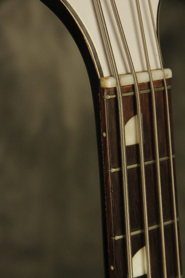 1964 National Val-Pro 85 Reso-Glass short-scale Bass White - Image 23