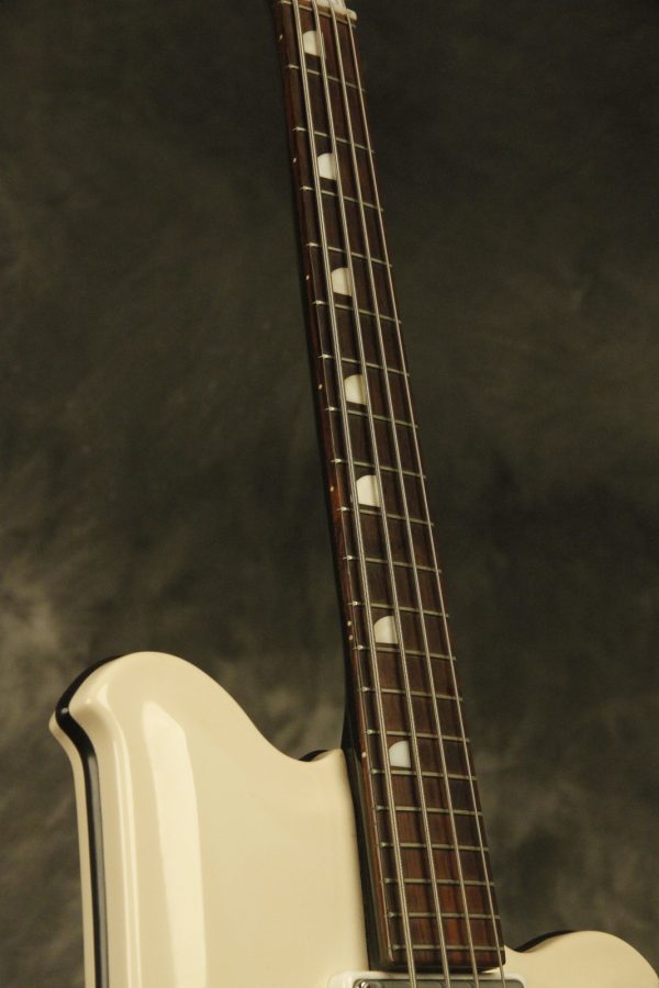 1964 National Val-Pro 85 Reso-Glass short-scale Bass White - Image 24