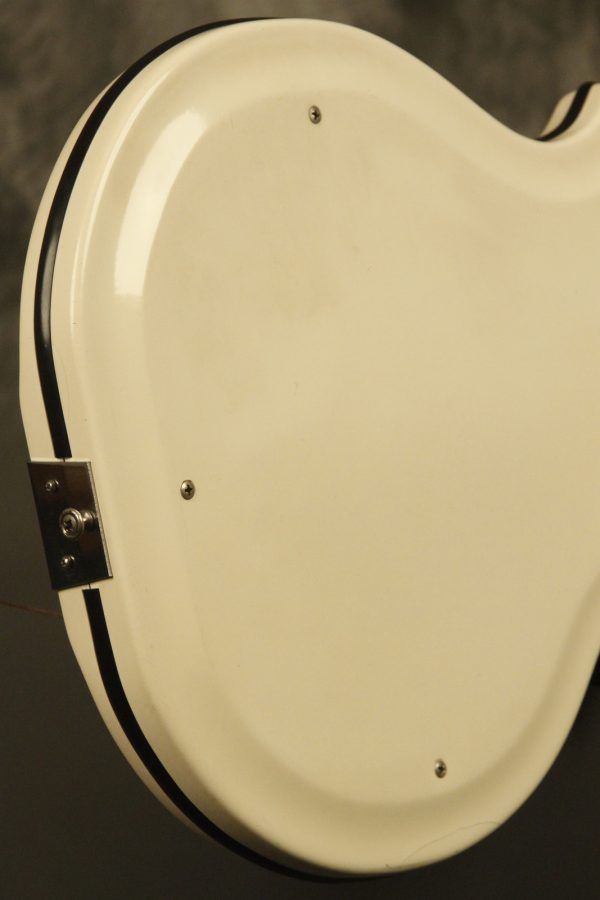 1964 National Val-Pro 85 Reso-Glass short-scale Bass White - Image 29