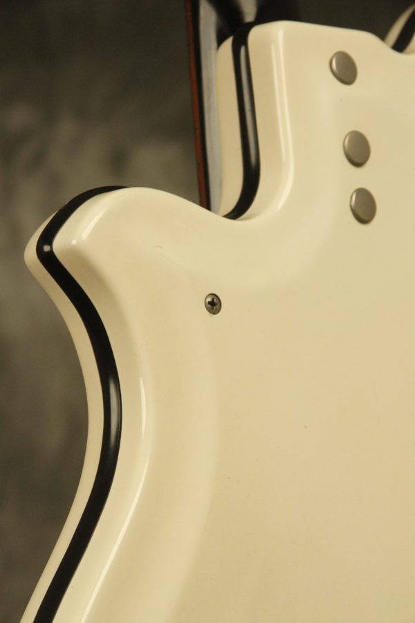 1964 National Val-Pro 85 Reso-Glass short-scale Bass White - Image 32