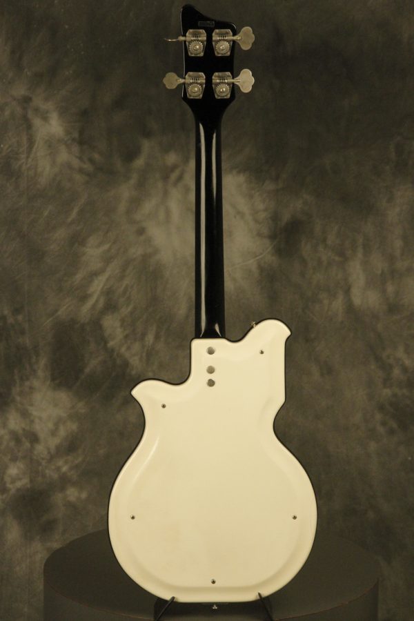 1964 National Val-Pro 85 Reso-Glass short-scale Bass White - Image 34