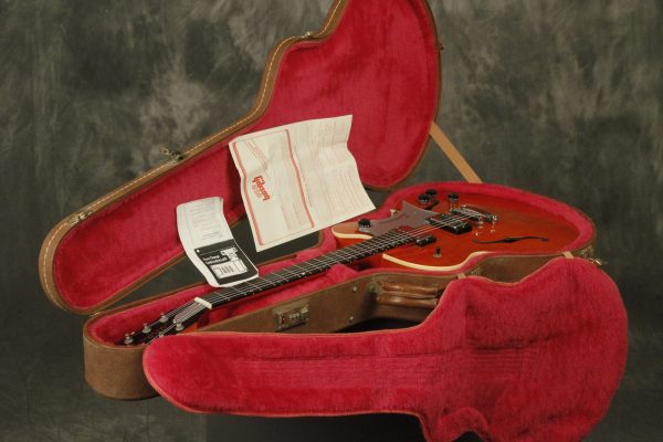 1990 Gibson Chet Atkins Tennessean Sunrise Orange - Image 40