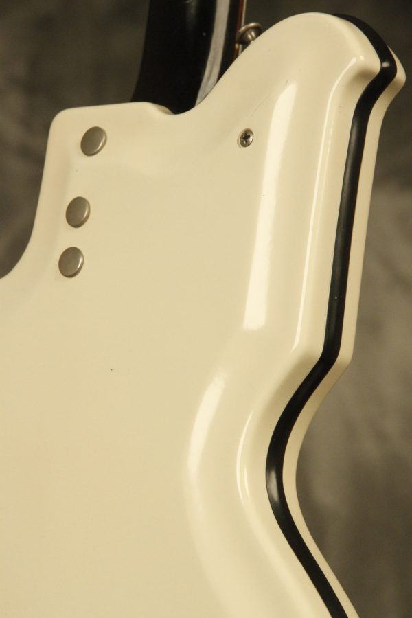 1964 National Val-Pro 85 Reso-Glass short-scale Bass White - Image 42
