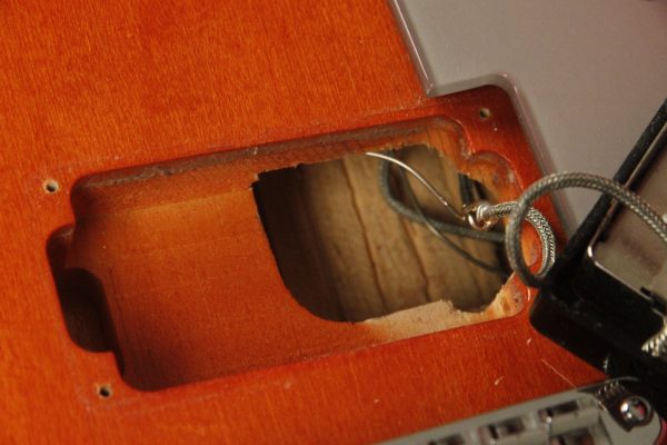 1990 Gibson Chet Atkins Tennessean Sunrise Orange - Image 44
