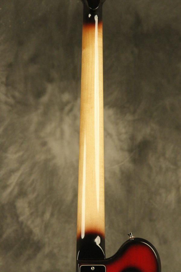 1960's Ampeg AEB-1 Scroll Bass Cherry-Red - Image 44