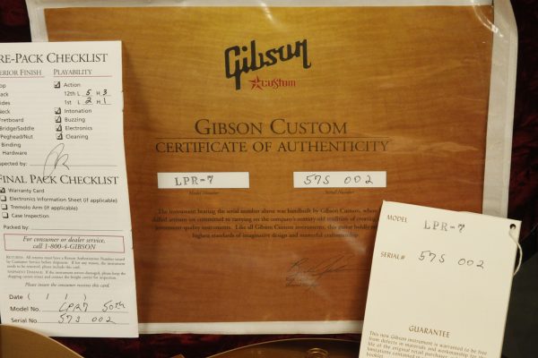 2007 Gibson Custom Shop 50th Anniversary '57 Les Paul Standard reissue All Gold - Image 45