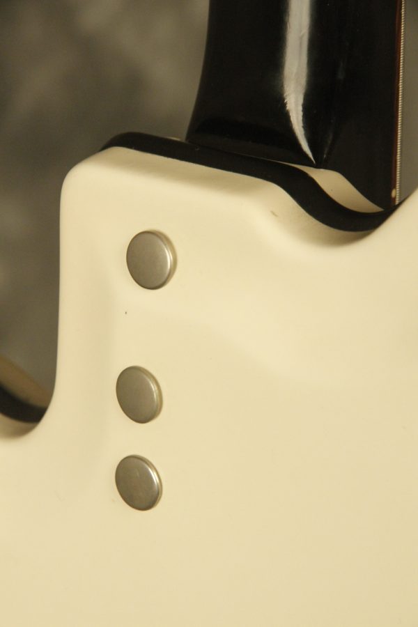 1964 National Val-Pro 85 Reso-Glass short-scale Bass White - Image 46