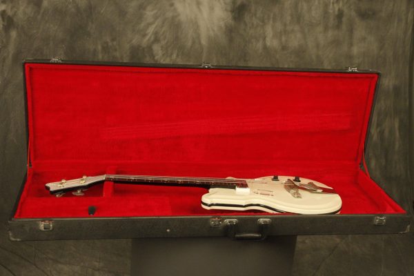 1964 National Val-Pro 85 Reso-Glass short-scale Bass White - Image 48