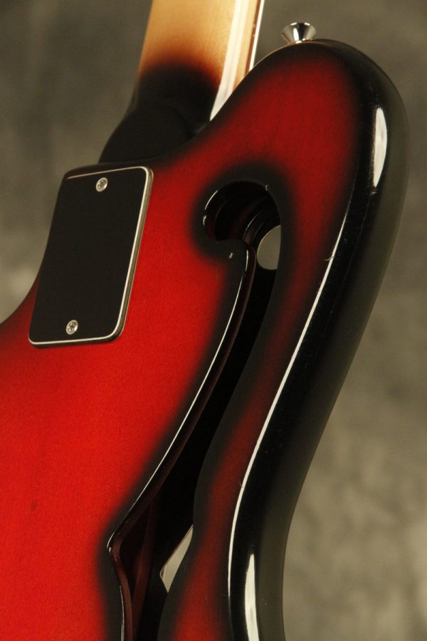 1960's Ampeg AEB-1 Scroll Bass Cherry-Red - Image 48