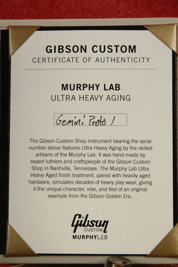 2022 Gibson GEMINI 1959 Les Paul replica Murphy Lab Ultra Heavy Aged - Image 53
