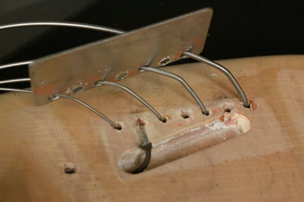 1955 Fender Precision Bass refinished Blonde - Image 90
