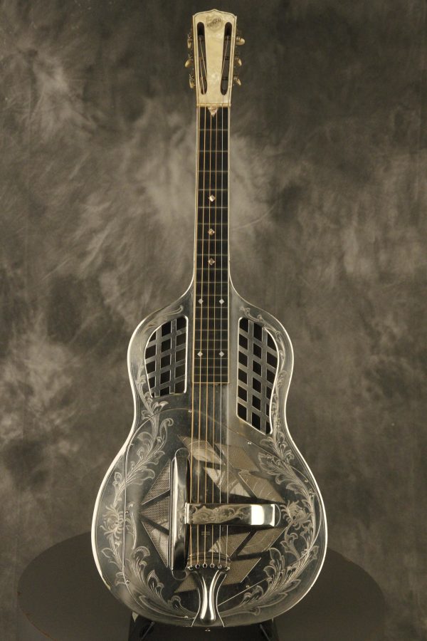 1930's National Style 4 Tri-Cone Resonator Hawaiian Square neck - Image 3