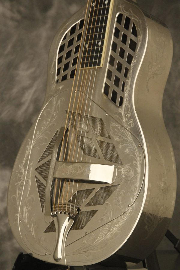 1930's National Style 4 Tri-Cone Resonator Hawaiian Square neck - Image 8
