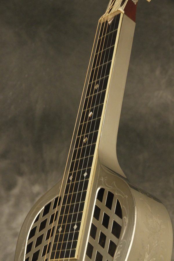 1930's National Style 4 Tri-Cone Resonator Hawaiian Square neck - Image 14