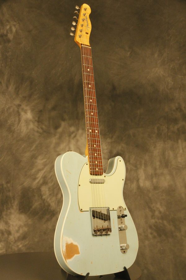 2012 Fender Masterbuilt 60 Custom Telecaster Sonic Blue Custom Shop Heavy Relic Dennis Galuszka - Image 11