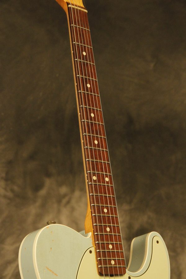 2012 Fender Masterbuilt 60 Custom Telecaster Sonic Blue Custom Shop Heavy Relic Dennis Galuszka - Image 14