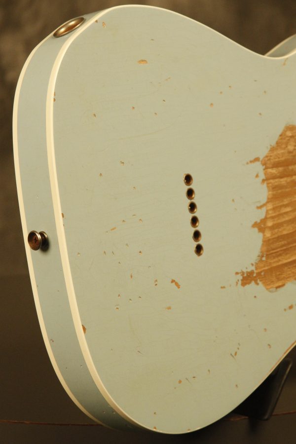 2012 Fender Masterbuilt 60 Custom Telecaster Sonic Blue Custom Shop Heavy Relic Dennis Galuszka - Image 17
