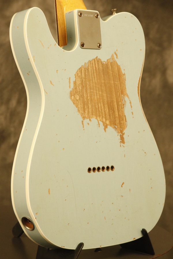 2012 Fender Masterbuilt 60 Custom Telecaster Sonic Blue Custom Shop Heavy Relic Dennis Galuszka - Image 19