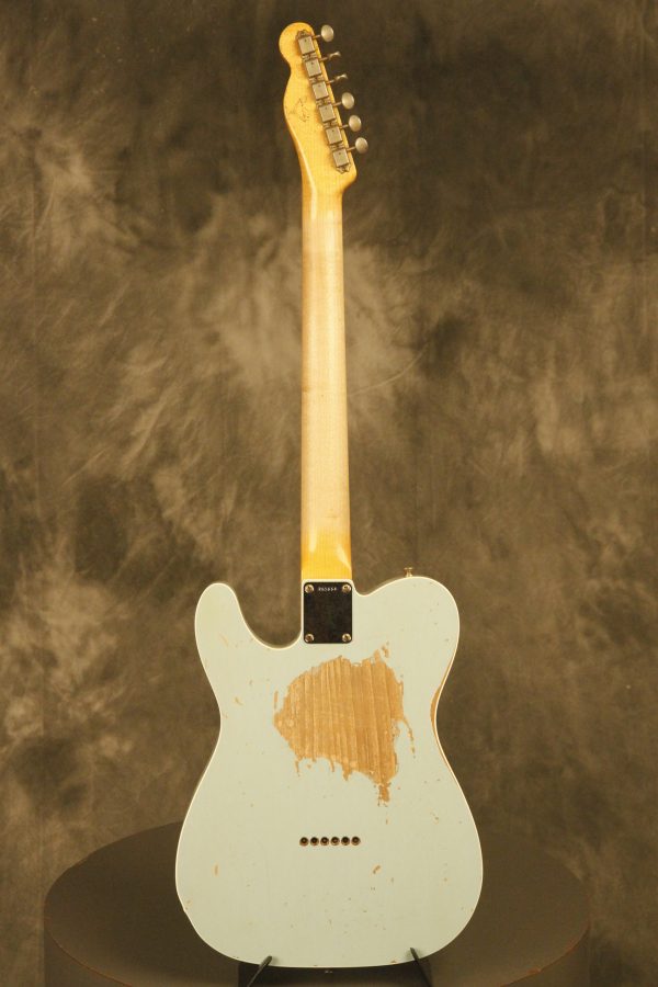 2012 Fender Masterbuilt 60 Custom Telecaster Sonic Blue Custom Shop Heavy Relic Dennis Galuszka - Image 22