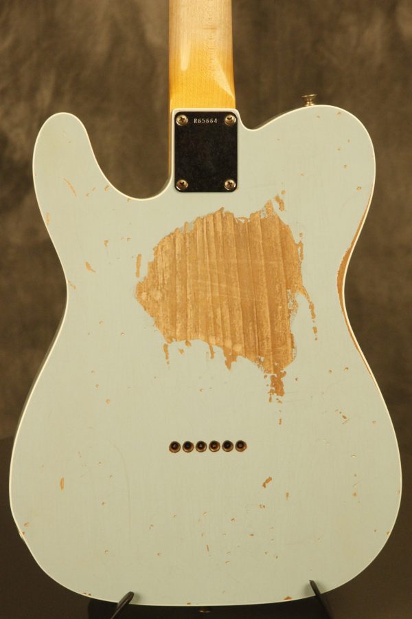 2012 Fender Masterbuilt 60 Custom Telecaster Sonic Blue Custom Shop Heavy Relic Dennis Galuszka - Image 23