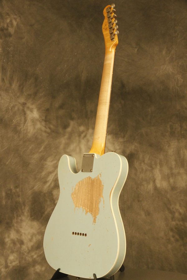 2012 Fender Masterbuilt 60 Custom Telecaster Sonic Blue Custom Shop Heavy Relic Dennis Galuszka - Image 25