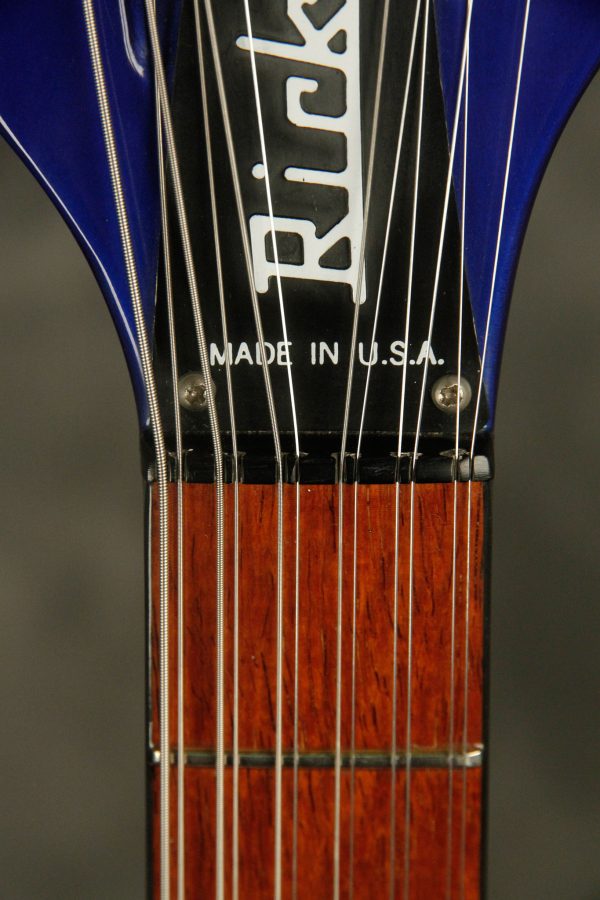 1986 Rickenbacker 620/12 string Midnight Blue BT - Image 6