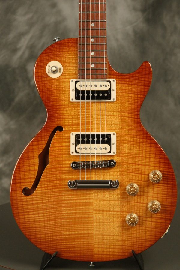 2014 Gibson Les Paul Special AAA flame maple top FMT Caramel - Image 2