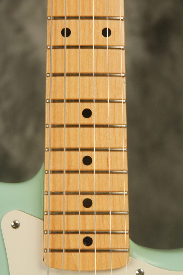 2006 Fender '57 Stratocaster reissue American Vintage SURF GREEN - Image 8