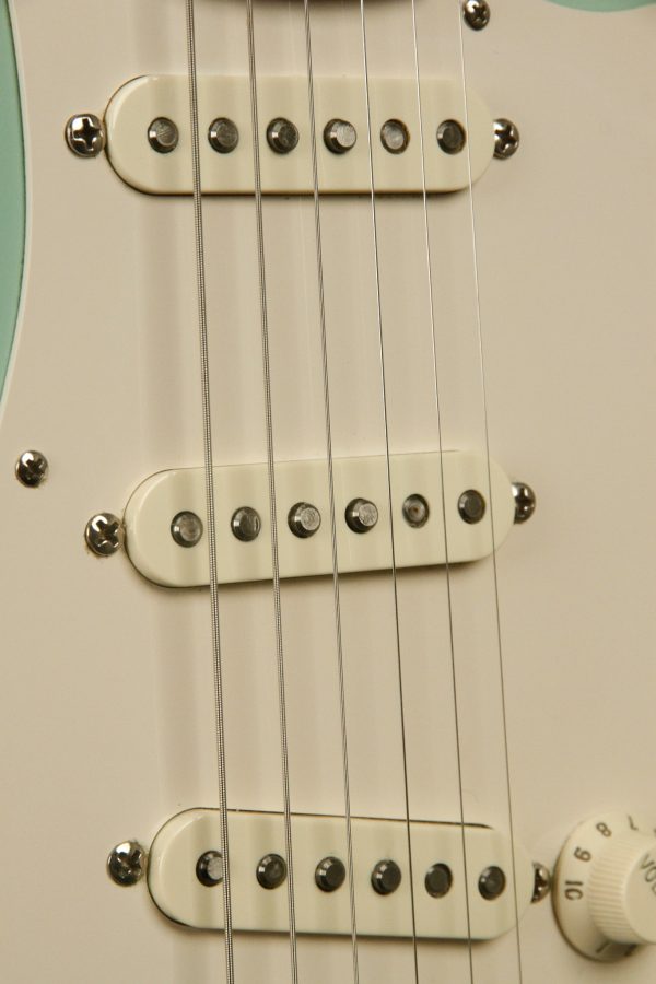 2006 Fender '57 Stratocaster reissue American Vintage SURF GREEN - Image 10