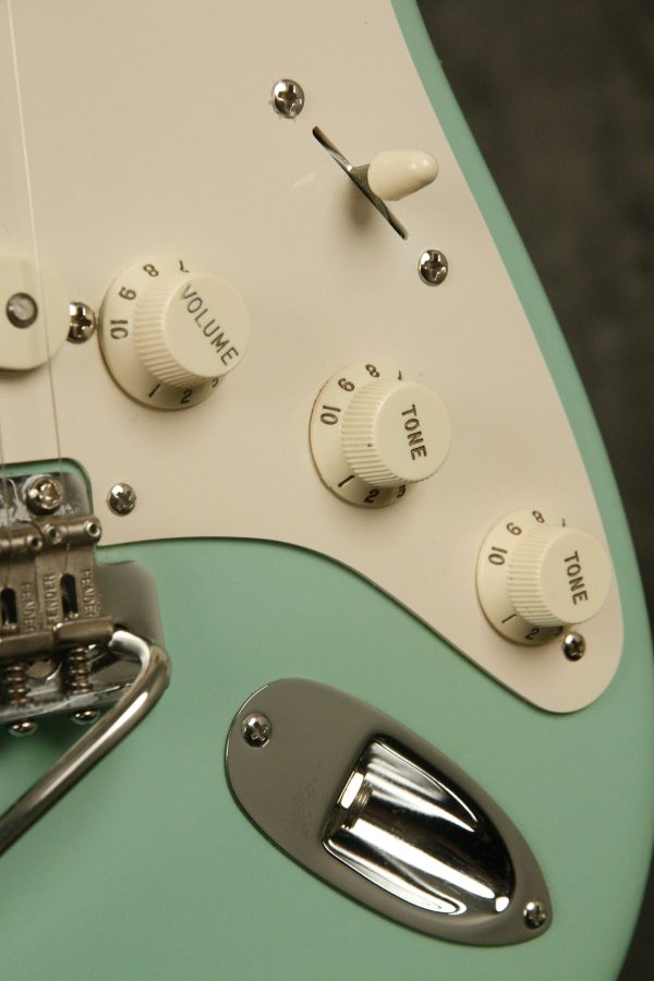 2006 Fender '57 Stratocaster reissue American Vintage SURF GREEN - Image 12