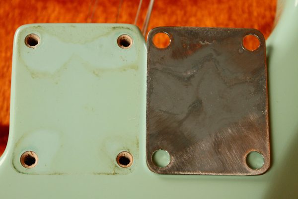 2006 Fender '57 Stratocaster reissue American Vintage SURF GREEN - Image 44