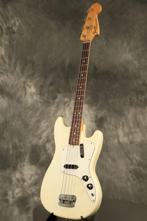 SOLD - 1972 Fender Musicmaster Bass White - Image 14