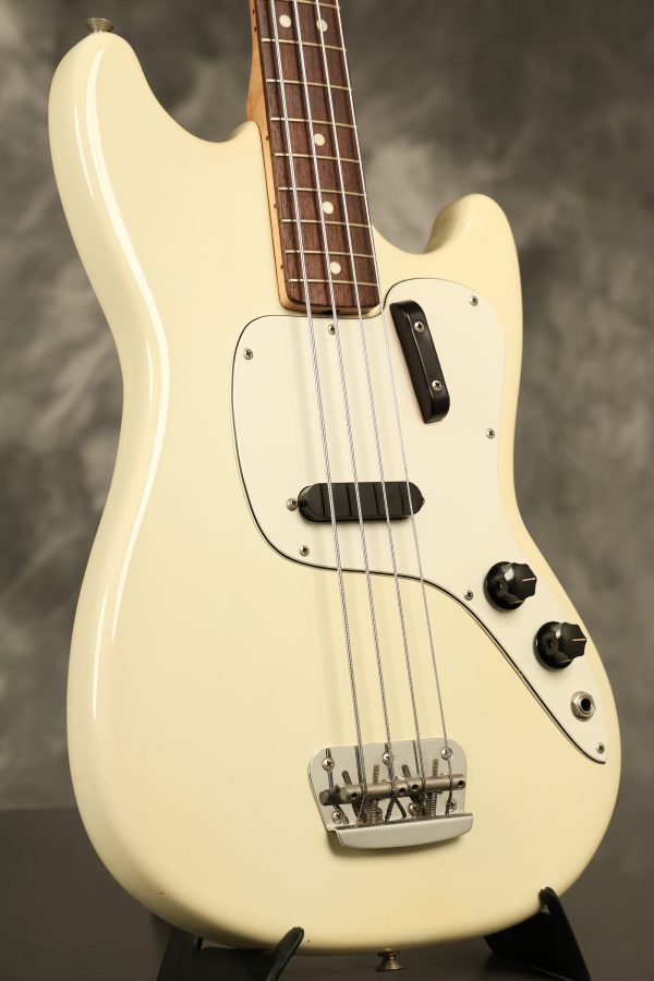 SOLD - 1972 Fender Musicmaster Bass White - Image 26