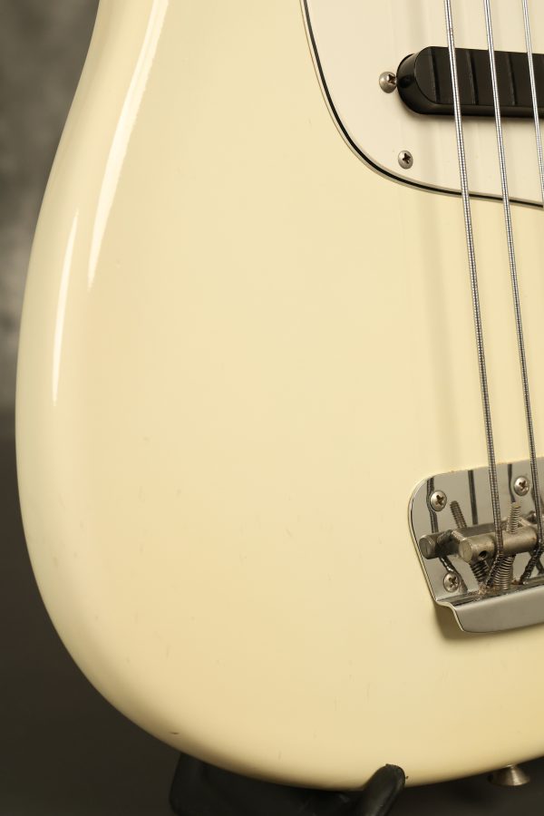 SOLD - 1972 Fender Musicmaster Bass White - Image 28