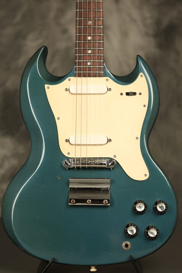 1966 Gibson Melody Maker II Pelham Blue - Image 2