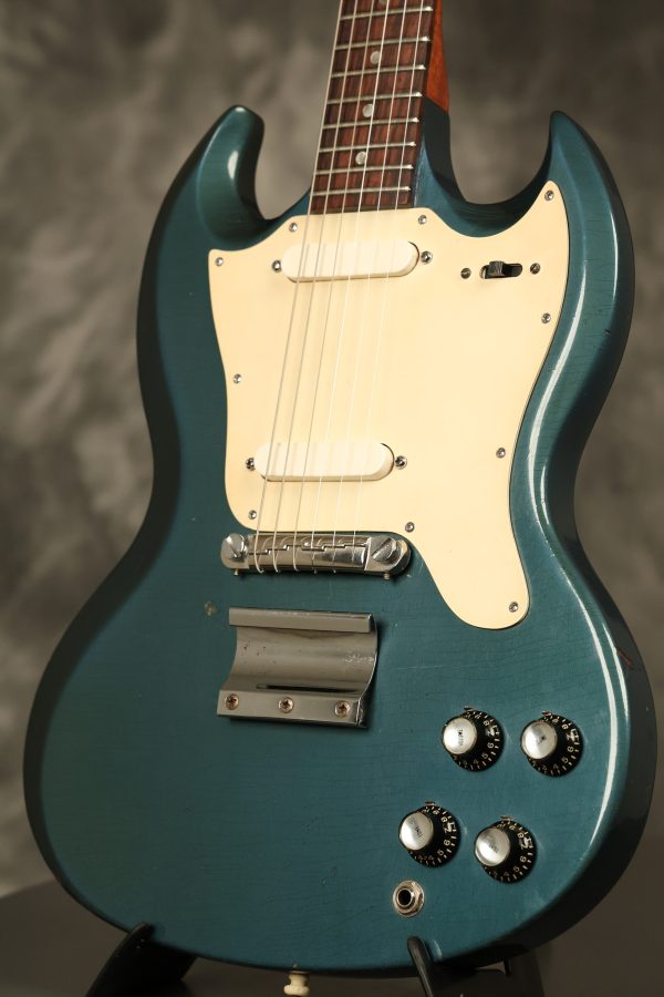 1966 Gibson Melody Maker II Pelham Blue - Image 16