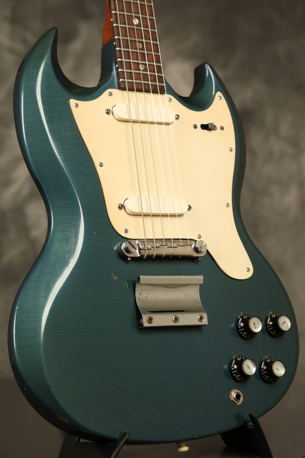 1966 Gibson Melody Maker II Pelham Blue - Image 26