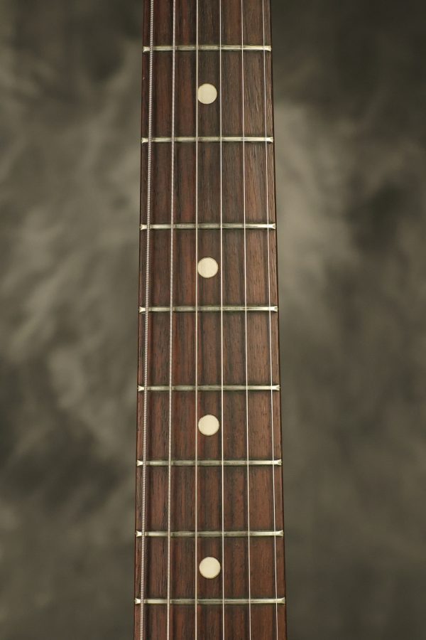 1966 Fender Mustang stripped natural body with poor refinish - Image 7