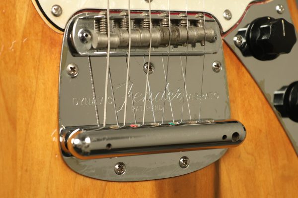 1966 Fender Mustang stripped natural body with poor refinish - Image 14