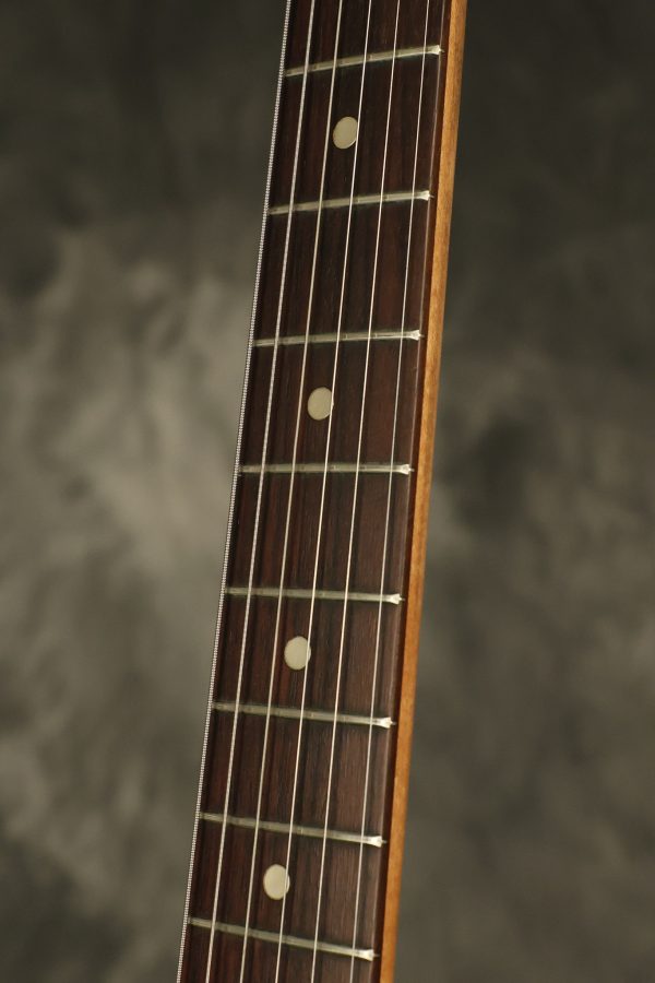 1966 Fender Mustang stripped natural body with poor refinish - Image 23